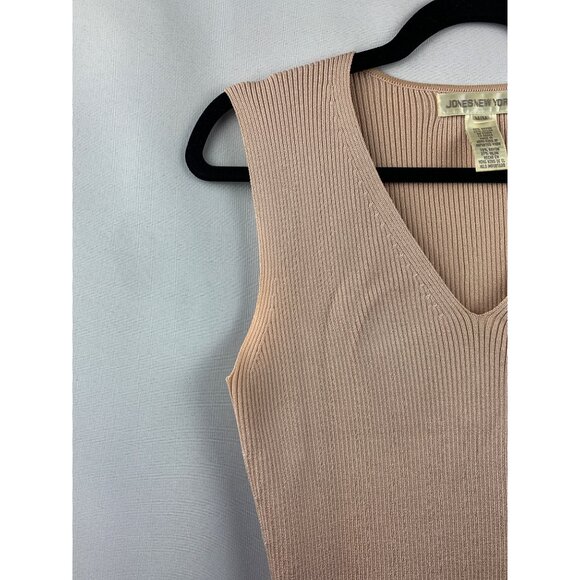 Women's Jones New York Pink Tank & Cardigan Set Size M - Picture 4 of 12